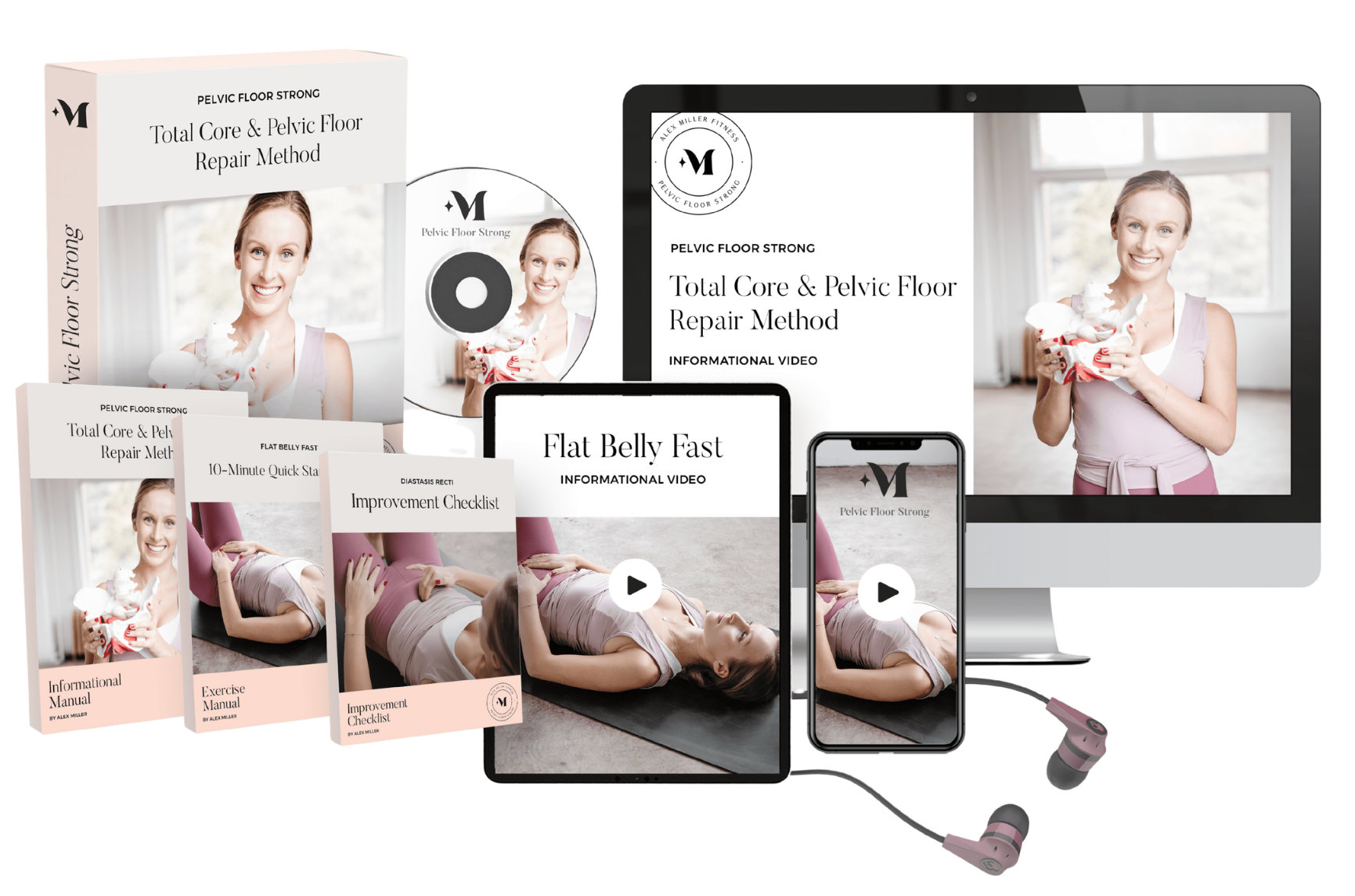 Pelvic Floor Strong Programme by Alex Miller – 3-Step System for Women